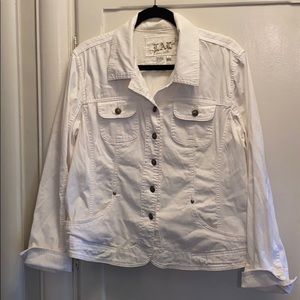 White Jean Jacket